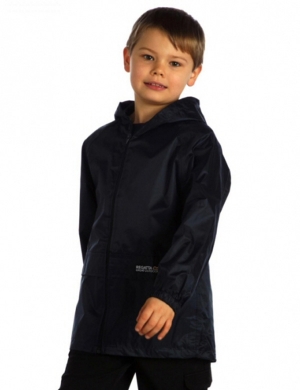 Regatta Kids Stormbreak Waterproof Jacket - Navy (Opt)